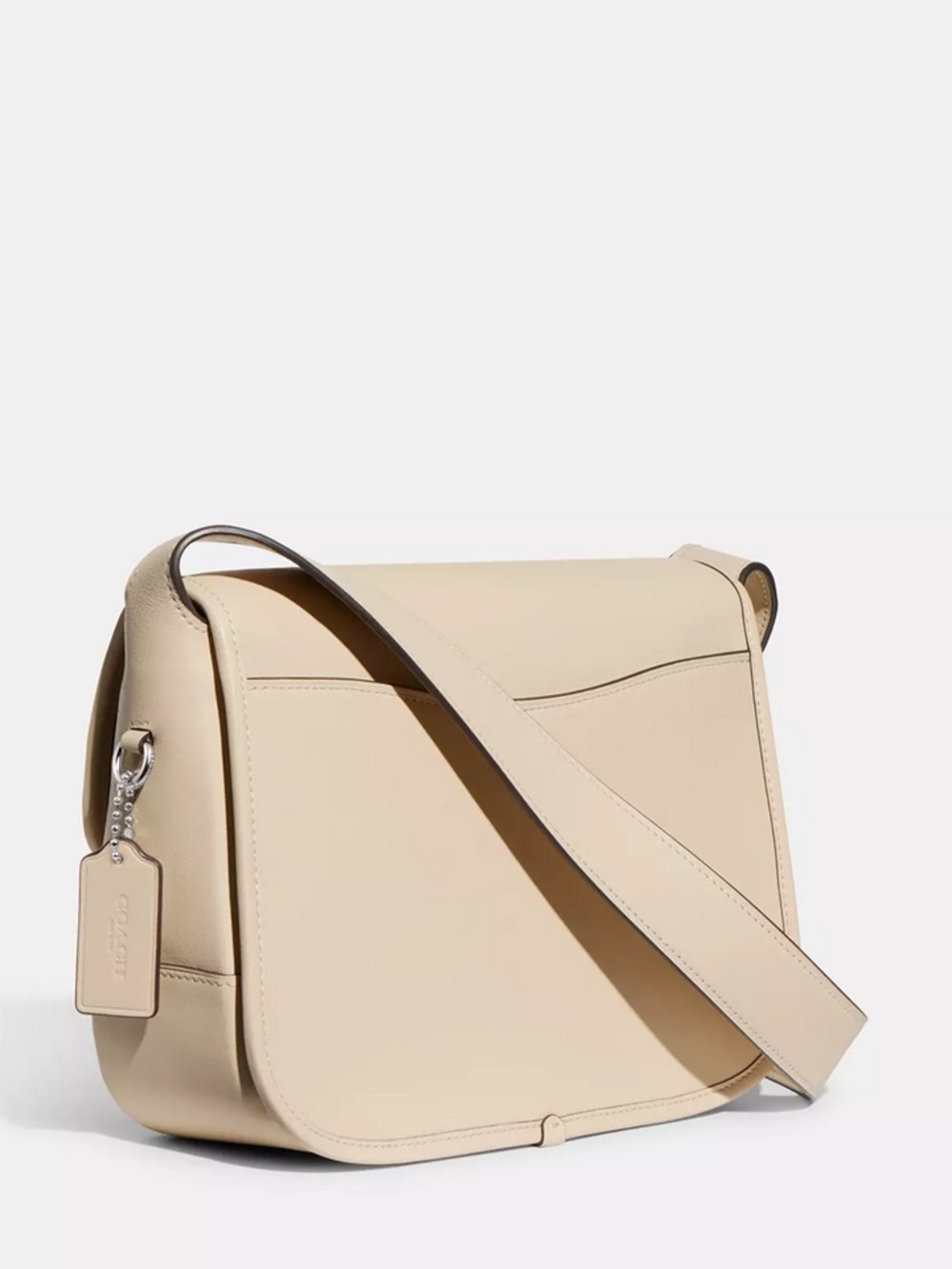 NWOT Coach Tabby Messenger Ivory Crossbody Bag - Picture 2 of 15